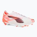 Fußballschuhe Herren PUMA Ultra 5 Ultimate FG puma white/puma black/glowing red