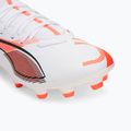 Fußballschuhe Herren PUMA Ultra 5 Play+ FG/AG puma white/puma black/glowing red 7