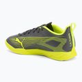 Fußballschuhe Kinder PUMA Ultra 5 Play IT Jr matte aged silver/yellow alert/puma aged silver 3