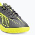 Fußballschuhe Kinder PUMA Ultra 5 Play IT Jr matte aged silver/yellow alert/puma aged silver 7