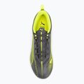 Fußballschuhe Kinder PUMA Ultra 5 Play FG/AG Jr matte aged silver/yellow alert/puma aged silver 5