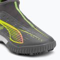 Fußballschuhe Kinder PUMA Ultra 5 Match+ LL TT + Mid Jr matte aged silver/yellow alert/puma aged silver 7