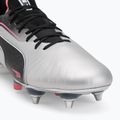 Fußballschuhe Herren PUMA King Ultimate MxSG puma silver/puma black/sun struck/puma white 7