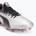 Fußballschuhe Herren PUMA King Ultimate FG/AG puma silver/puma black/sun struck/puma white 7