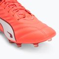 Fußballschuhe Herren PUMA King Pro FG/AG glowing red/puma white/red fire 7