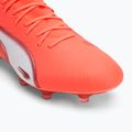 PUMA King Ultimate FG/AG Herren Fußballschuhe glühend rot/puma weiß/rot Feuer 7