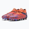 Fußballschuhe Herren PUMA Future 8 Ultimate Creativity FG orange poppy/dark amethyst/electric peppermint/black 9