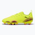 Fußballschuhe Kinder PUMA Future 8 Play FG/AG Jr yellow alert/puma black/sun struck 2