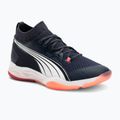 Herren-Handballschuhe PUMA Eliminate Nitro SQD parisian night / puma weiß / glühend rot