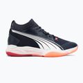 Herren-Handballschuhe PUMA Eliminate Nitro SQD parisian night / puma weiß / glühend rot 2