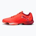 PUMA Vantage Nitro Handballschuhe leuchtend rot / puma weiß / dunkelkarminrot / puma schwarz 8