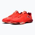 PUMA Vantage Nitro Handballschuhe leuchtend rot / puma weiß / dunkelkarminrot / puma schwarz 10