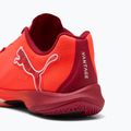 PUMA Vantage Nitro Handballschuhe leuchtend rot / puma weiß / dunkelkarminrot / puma schwarz 11