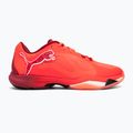 PUMA Vantage Nitro Handballschuhe leuchtend rot / puma weiß / dunkelkarminrot / puma schwarz 2