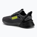 PUMA Retaliate 3 Unwavered Laufschuhe puma schwarz/cool dunkelgrau/gelb alert 3