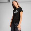 Shirt Damen PUMA ESS Metallic No. 1 Logo Tee puma black/metallic silver 3