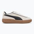 Schuhe Damen PUMA Club Klassika Suede warm white/puma black/puma gold 2
