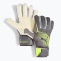 Torwarthandschuhe PUMA Ultra Pro NC matte aged silver/yellow alert