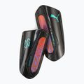 PUMA Neymar Jr Ultra Light Strap orange poppy/puma schwarz Kinder Schienbeinschoner