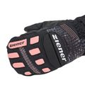 Skihandschuhe Kinder ZIENER Luron Aquashield PR Mitten black/pink vani 4