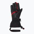 Herrenskihandschuh ZIENER Ghalion Aquashield schwarz/rot salsa 3