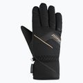 Damen-Skihandschuhe ZIENER Karion-Z AS black/gold 2