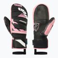 Kinder-Skihandschuhe Ziener Lopaki-Z AS PR Mitten black/pink vanilla