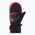 Kinder Skihandschuhe ZIENER Luuki-Z Aquashield black/pop pink 3
