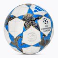 Fußball adidas UCL Pro Sala white/blue Größe 4 2