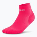CEP Damen Kompressionssocken Run Low Cut 5.0 rosa 2