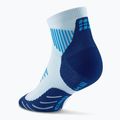 CEP Damen Kompressionssocken Run Low Cut 5.0 ice/blau 3