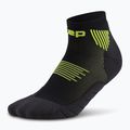 CEP Women's Compression Socks Run Low Cut 5.0 schwarz/lime 2