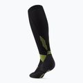 CEP Herren Kompressionssocken Run Tall 5.0 schwarz/lime 3