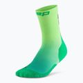 CEP Herren Kompressionssocken Run Edt. Gradient Mid Cut Compression 5.0 grün/lime fade 2