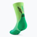 CEP Herren Kompressionssocken Run Edt. Gradient Mid Cut Compression 5.0 grün/lime fade 3