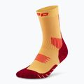 CEP Herren Kompressionssocken Run Mid Cut 5.0 marigold/burgundy 2