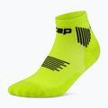 Damen Kompressionsstrümpfe CEP Run Low Cut 5.0 lime/black 2