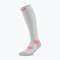 Damen Kompressionsstrümpfe CEP Run Tall 5.0 grey 2