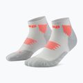 Männer Kompressionsstrümpfe CEP Run Low Cut 5.0 grey