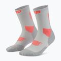 Männer Kompressionsstrümpfe CEP Run Mid Cut 5.0 grey