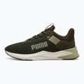 PUMA FTR Wave dunkel oliv/lux army/glühend rot Schuhe