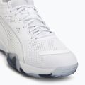 Handballschuhe PUMA Eliminate NITRO SQD 4 puma white/baltic sea blue/fresh water 7