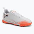 Fußballschuhe Kinder PUMA Future 8 Play TT + Mid puma white/puma black/glowing red