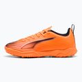 PUMA Ultra 6 Play TT Jr heat fire/puma schwarz/glühend rot Kinder Fußballschuhe