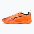 PUMA Ultra 6 Play It Jr Kinder Fußballschuhe Hitze Feuer/Puma schwarz/glühend rot