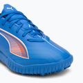 PUMA Ultra 6 Play TT Jr Kinder Fußballschuhe ultra blau/puma weiß/glühend rot 7