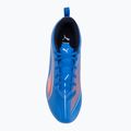 PUMA Ultra 6 Play FG/AG Jr Kinder-Fußballschuhe ultra blau/puma weiß/glühend rot 5
