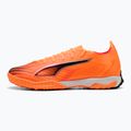 PUMA Herren Fußballschuhe Ultra 6 Match TT heat fire/puma schwarz/glühend rot