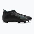 PUMA Ultra 6 Match FG/AG Jr Kinderfußballschuhe puma schwarz/fizzy light/green terrain 2