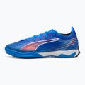 PUMA Ultra 6 Match TT Herren Fußballschuhe ultra blau/puma weiß/glühend rot